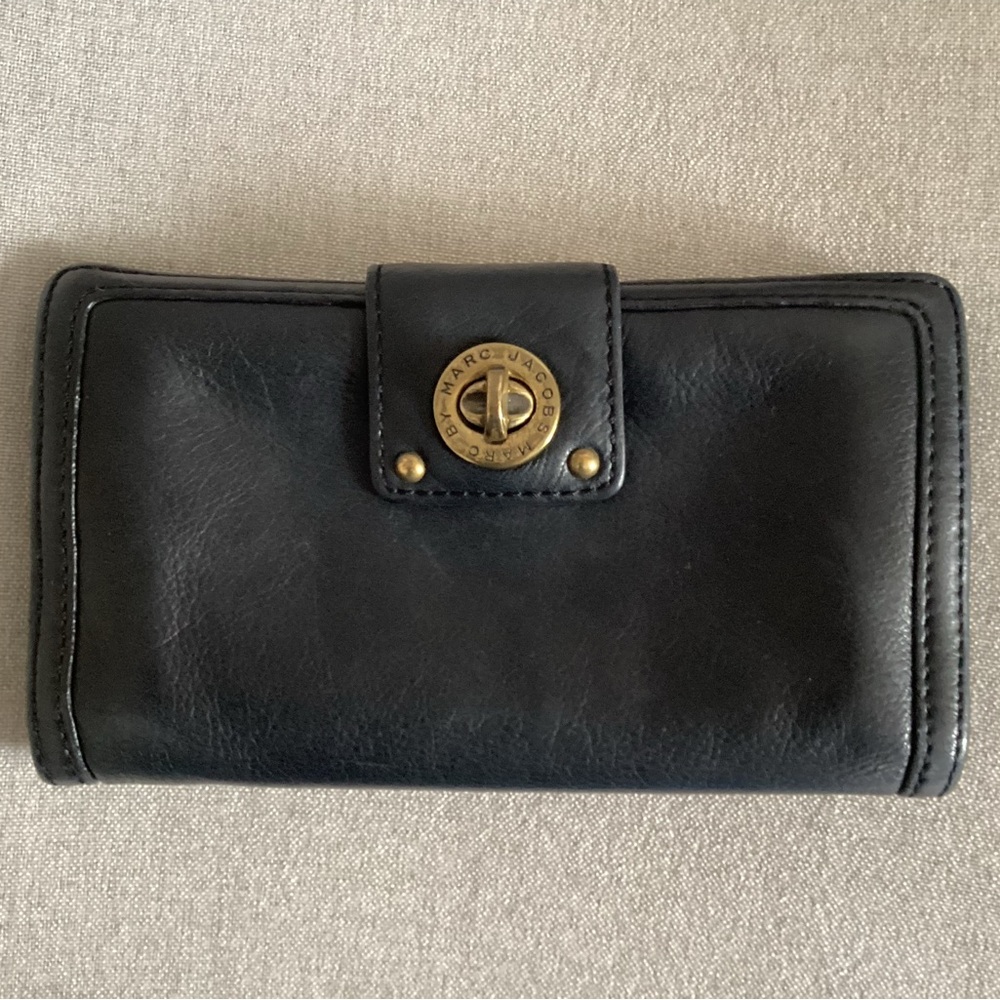 Marc by Marc Jacobs Black Leather Wallet